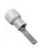 MECATRACTION, C Insulated, Tin Crimp Pin Connector, 22AWG to 16AWG, 3.6mm Pin Diameter, 21mm Pin Length, White