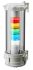 Patlite ST-PA Series Coloured Signal Tower, 5 Lights, 100 → 240 V ac, Direct Mount