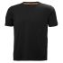 Helly Hansen Black Cotton Short Sleeve T-Shirt, UK- M, EUR- M