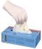 Honeywell Safety White Latex Disposable Gloves size 8, Medium x 100 Powder-Free