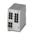 Phoenix Contact FL SWITCH 2212-2TC-2SFX Series DIN Rail Mount Ethernet Switch, 12 RJ45 Ports, 100Mbit/s Transmission,