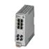 Phoenix Contact Ethernet Switch, 6 RJ45 port, 24V dc, 100Mbit/s Transmission Speed, DIN Rail Mount FL SWITCH 2206-2FX