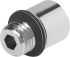 Festo Straight Threaded Adaptor, M5 Male to M7 Male, Threaded-to-Tube Connection Style, 161359
