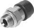 Festo Straight Threaded Adaptor, G 1/2 Male to Push In 12 mm, Threaded-to-Tube Connection Style, 186324