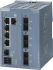 Switch Ethernet Siemens 5 Ports RJ45, 10/100Mbit/s, montage Rail DIN 24V c.c.