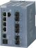 Siemens Ethernet-Switch, 10 Mbit/s, 100 Mbit/s 5x RJ45 24V dc DIN-Hutschiene
