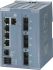 Siemens Ethernet-Switch, 10 Mbit/s, 100 Mbit/s 5x RJ45 24V dc DIN-Hutschiene