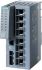 Switch Ethernet 8 Ports RJ45, 10 Mbit/s, 100 Mbit/s, 1000 Mbit/s, montage Rail DIN, mur