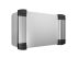 Rittal AX Series Light Grey Sheet Steel Enclosure, IP55, IK08, Light Grey Lid, 155 x 300 x 200mm