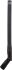 Linx ANT-868-CW-HWR-RPS Whip Omnidirectional Telemetry Antenna, ISM Band