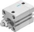 Festo Pneumatic Compact Cylinder - 572657, 32mm Bore, 20mm Stroke, ADN Series, Double Acting