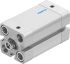 Festo Pneumatic Compact Cylinder - 577162, 20mm Bore, 30mm Stroke, ADN Series, Double Acting