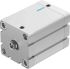 Festo Pneumatic Compact Cylinder - 536349, 63mm Bore, 60mm Stroke, ADN Series, Double Acting