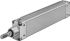 Festo 双作用微型气缸, 25mm行程, 63mm孔径, dzh-63-25-ppv-a系列