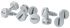 Siemens Silver Lock Screws for use with RAL7035