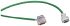 Siemens Twisted Pair Twisted Pair Cable, 4 Cores, 26 AWG, 20m, Green Sheath