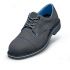Uvex 84698 Mens Blue, Grey Stainless Steel Toe Capped Safety Shoes, UK 8, EU 42