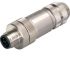 Siemens Circular Connector, 5 Contacts, Cable Mount, M12 Connector, Socket, Female, IP65, IP67, 6GK Series