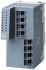 Siemens Ethernet-Switch, 10 Mbit/s, 100 Mbit/s, 1000 Mbit/s 8x RJ45 24V dc DIN-Hutschiene