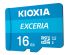 KIOXIA Micro SD-kártya Nem MicroSD 16 GB Exceria