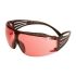 Gafas panorámicas de seguridad 3M SecureFit, color de lente Rojo, antirrayaduras, antivaho