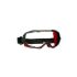 3M GoggleGear Anti-Mist UV Safety Goggles, Clear PC Lens, Vented