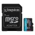Kingston Micro SD Card 3D TLC 256 GB MicroSDXC Card Class 10