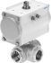 Festo Ball type Pneumatic Actuated Valve 1in, 25 bar