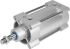Festo Pneumatic Cylinder - 1646802, 100mm Bore, 40mm Stroke, DSBG-100-40-PPVA-N3 Series, Double Acting
