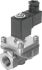 Festo 2/2 Closed, Monostable Pneumatic Solenoid/Pilot-Operated Control Valve - Electrical NPT 3/4 VZWF Series, 1492297