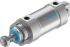 Festo Pneumatic Roundline Cylinder - 196051, 63mm Bore, 40mm Stroke, DSNU Series, Double Acting