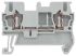 Siemens 8WH Series Grey Non-Fused DIN Rail Terminal, 2.5mm², Spring Clamp Termination