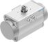 Festo DFPD-240-RP-90-RS60-F0710 Series 8 bar Single Action Pneumatic Rotary Actuator, 90° Rotary Angle