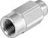 Festo ISV Non Return Valve G 1/4 Inlet, 4mm Tube Inlet, G 1/4 Female Outlet, 4mm Tube Outlet, -0.95 to 0bar