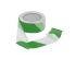 RS PRO Polyethylen mit hoher Dichte Absperrband Grün, Weiß, Stärke 0.02mm, 50mm x 100m