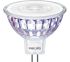 Philips LED-es fényvető izzólámpa 7 W, 50W-nak megfelelő, 36° fénysugár, 12 V, Meleg fehér
