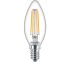 Dioda LED GLS, řada: Classic, 6,5 W, objímka žárovky: E14, B35, 220 → 240 V ekvivalent 60W, barevný tón: Teplá