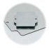 Fibox Steel Mounting Plate, 383mm W, 231mm L for Use with EURONORD