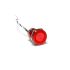 Capacitive Switch Momentary NC,Illuminated, Green, Red, IP68, IP69K Red Anodised