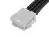 Molex 8 Way Male Mini-Fit Jr. Unterminated Wire to Board Cable, 600mm