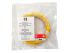RS PRO Yellow 0.2 mm² Hook Up Wire, 24 AWG, 1/0.51 mm, 50m, ETFE Insulation