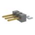 Samtec TSM Series Horizontal Surface Mount Pin Header, 3 Contact(s), 2.54mm Pitch, 1 Row(s), Unshrouded