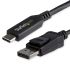 USB C - DisplayPort Csatlakozókábel, USB 3.1, 8K