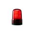Patlite SF Serien LED signallys, Rød linse, Flere lyseffekter, LED 0.32A, bundmontering, 12→24 VDC