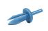 HellermannTyton, Cable Clip, 9mm Nominal Size, Polyamide 6, Blue