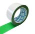 Oboustranná plastová páska, Zelená 25mm x , délka: 50m 0.15mm (tloušťka) RS PRO