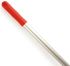 Rød Aluminium 1.4m Moppeskaft , For RS Pro moppe- og børstehoveder
