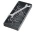 SAM 12-Piece Open Ended Spanner Set, 6 x 7 → 27 x 32 mm