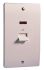MK Electric White Rocker Light Switch, Logic Plus