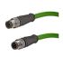Brad from Molex 4 way M12 to M12 Sensor Actuator Cable, 2m